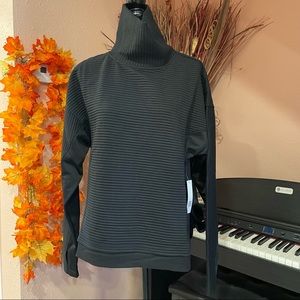 Tahari Sport Black Turtleneck